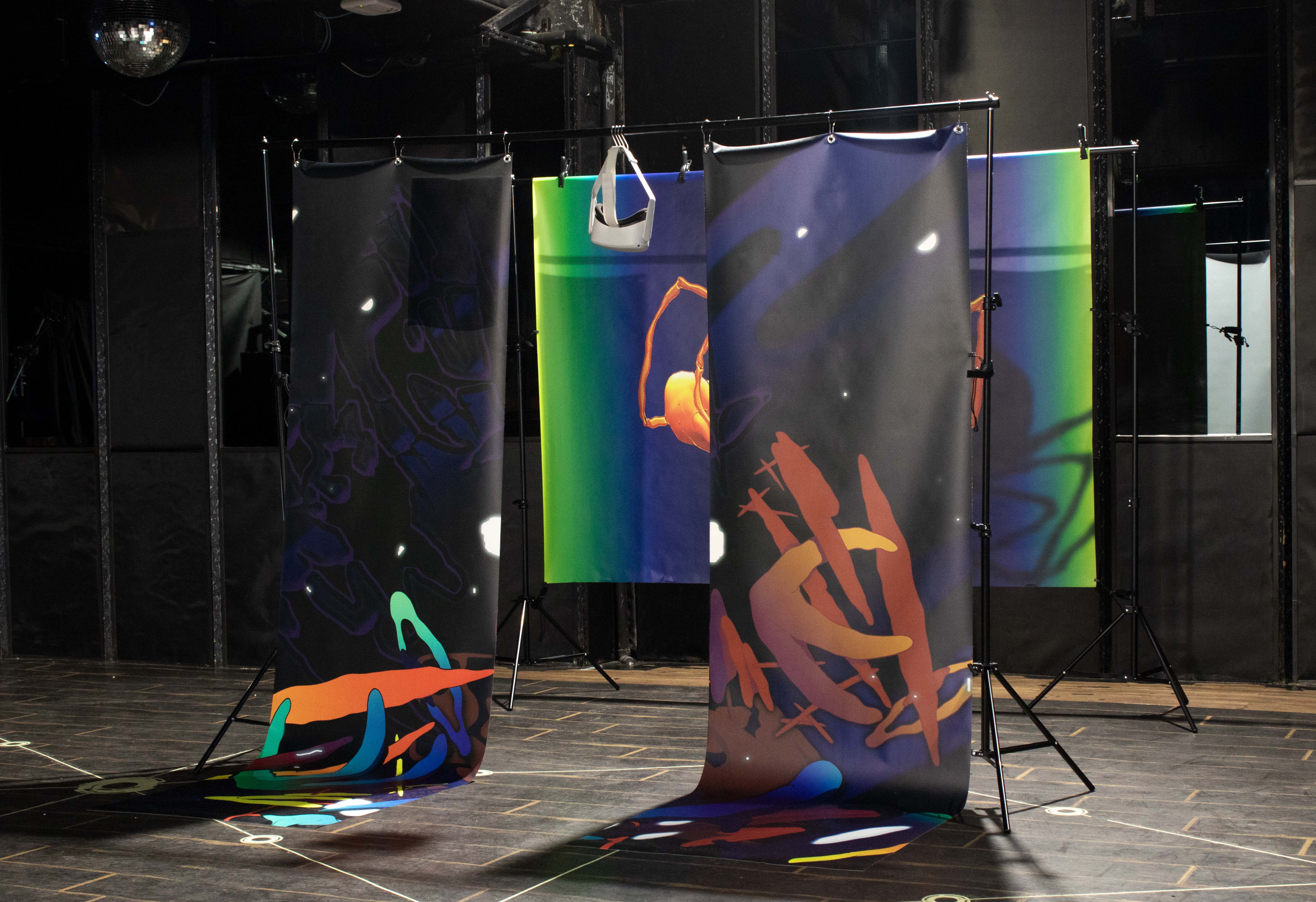 Celestial Reactors ported to Oculus Quest, shown at Imaginary Line 2022 at Contact Tokyo